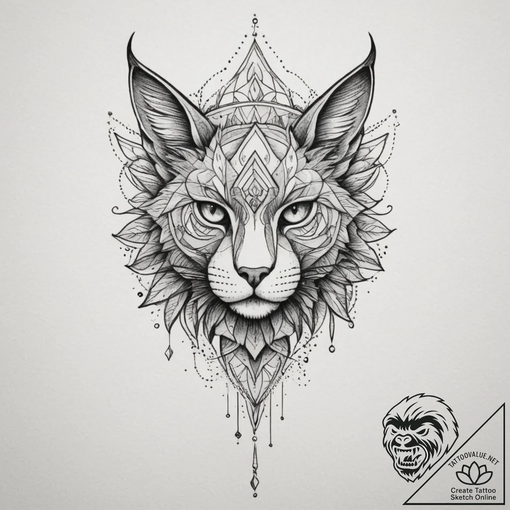 Epaulet, tattoo sketch design, dotwork tattoo... - tattoo sketch (№1755018710_0, 12.08.2025 17:11) — tattoovalue.net