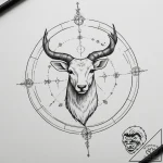 Tattoo sketch a zodiac constellation appearin… – tattoo sketch (№1755025089_0, 12.08.2025 18:58) — tattoovalue.net