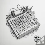 The organized chaos of a sound engineer’s mix… – tattoo sketch (№1755026685_0, 12.08.2025 19:24) — tattoovalue.net