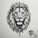 Tattoo sketch a zodiac animal (e.g., a lion)… – tattoo sketch (№1755028503_0, 12.08.2025 19:55) — tattoovalue.net