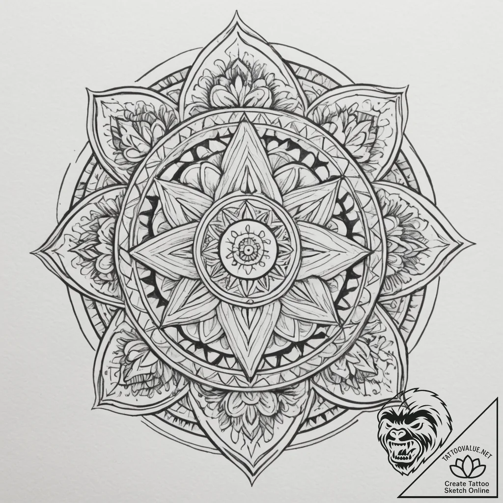 Tattoo sketch gemini twins, one a cool blue,... - tattoo sketch (№1755031126_0, 12.08.2025 20:38) — tattoovalue.net