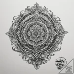 The interior of a working, old-fashioned lett… – tattoo sketch (№1755031533_0, 12.08.2025 20:45) — tattoovalue.net