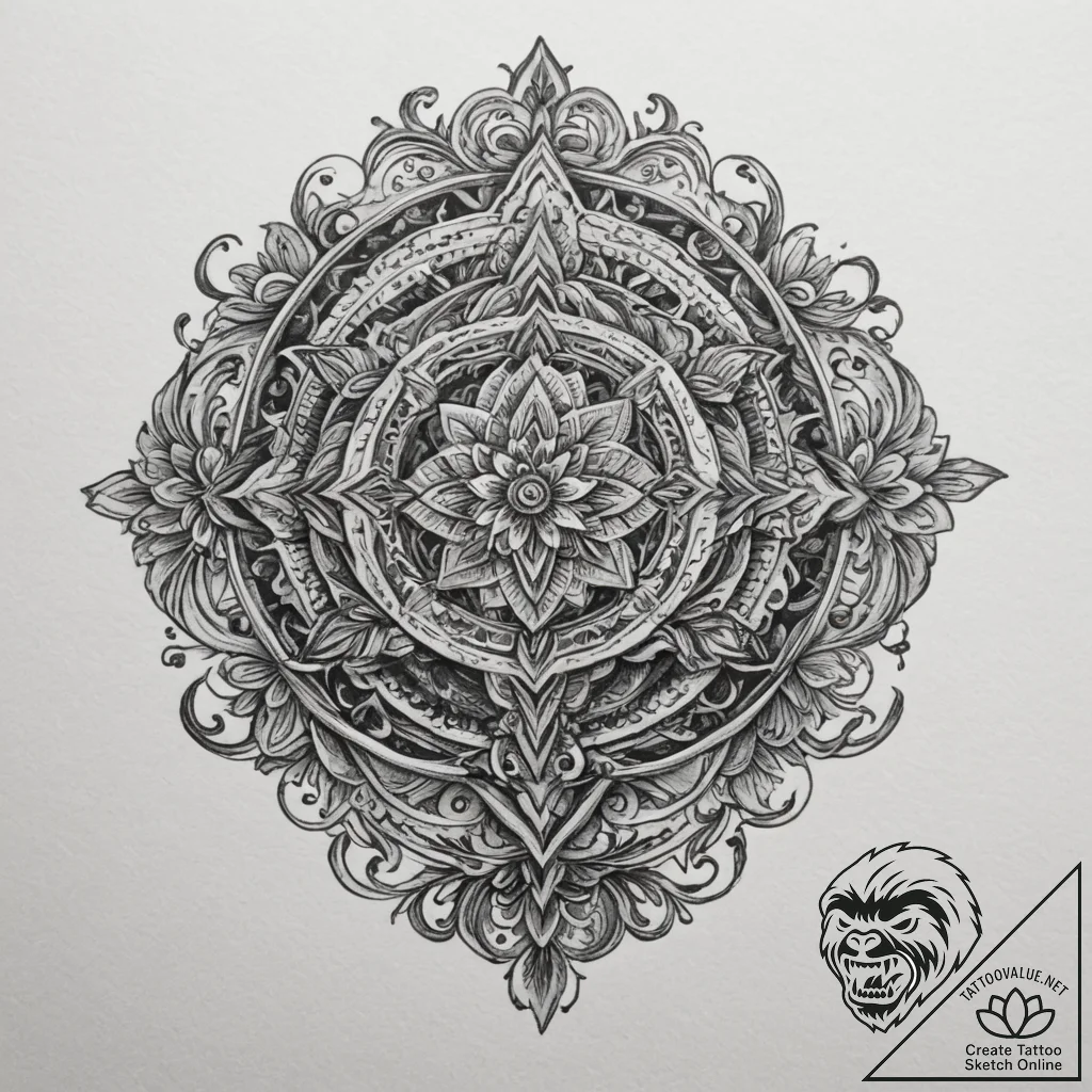 The interior of a working, old-fashioned lett... - tattoo sketch (№1755031533_0, 12.08.2025 20:45) — tattoovalue.net