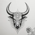 Tattoo sketch: geometric tattoo of veles’s sy… – tattoo sketch (№1755039591_0, 12.08.2025 22:59) — tattoovalue.net