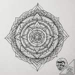 Tattoo design a heavy chain, rusty and worn,… – tattoo sketch (№1755040197_0, 12.08.2025 23:09) — tattoovalue.net