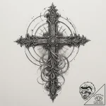 Tattoo sketch an abstract representation of i… – tattoo sketch (№1755044222_0, 13.08.2025 00:17) — tattoovalue.net