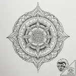 Tattoo sketch a forearm with flowing lines re… – tattoo sketch (№1755045634_0, 13.08.2025 00:40) — tattoovalue.net