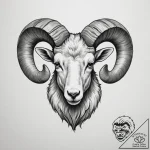 Tattoo sketch a simple, elegant linework outl… – tattoo sketch (№1755047238_0, 13.08.2025 01:07) — tattoovalue.net