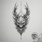р“сђсѓрїрїр° 24: рўрёр»сѓсќс‚с‹ рё рќрµрір°с‚… – tattoo sketch (№1755056007_0, 13.08.2025 03:33) — tattoovalue.net