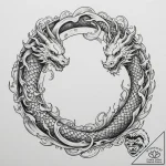 Tattoo sketch libra’s scales where one pan ho… – tattoo sketch (№1755056403_0, 13.08.2025 03:40) — tattoovalue.net