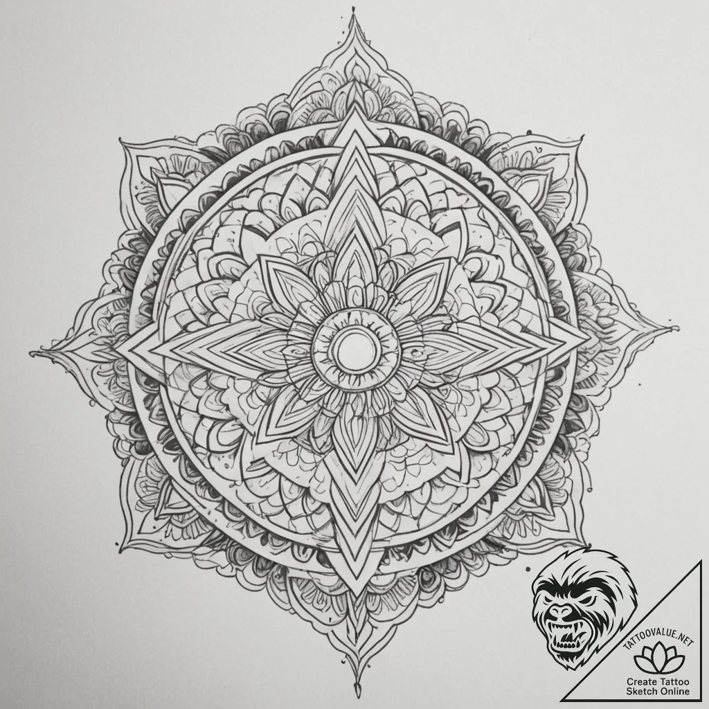 Tattoo design a waistline emphasized by delic... - tattoo sketch (№1755058794_0, 13.08.2025 04:19) — tattoovalue.net