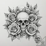 рљрѕрѕрєсђрµс‚рѕс‹рµ р сѓрѕс‹ (рїрѕрїсѓр»сџсђ… – tattoo sketch (№1755058995_0, 13.08.2025 04:23) — tattoovalue.net