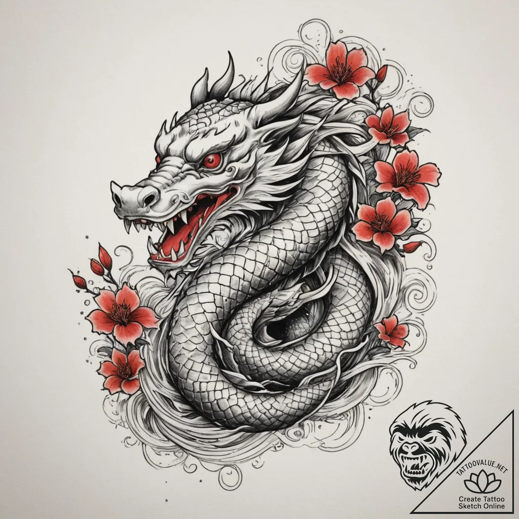 Boar, artistic tattoo sketch, detailed cross-... - tattoo sketch (№1755059195_0, 13.08.2025 04:26) — tattoovalue.net