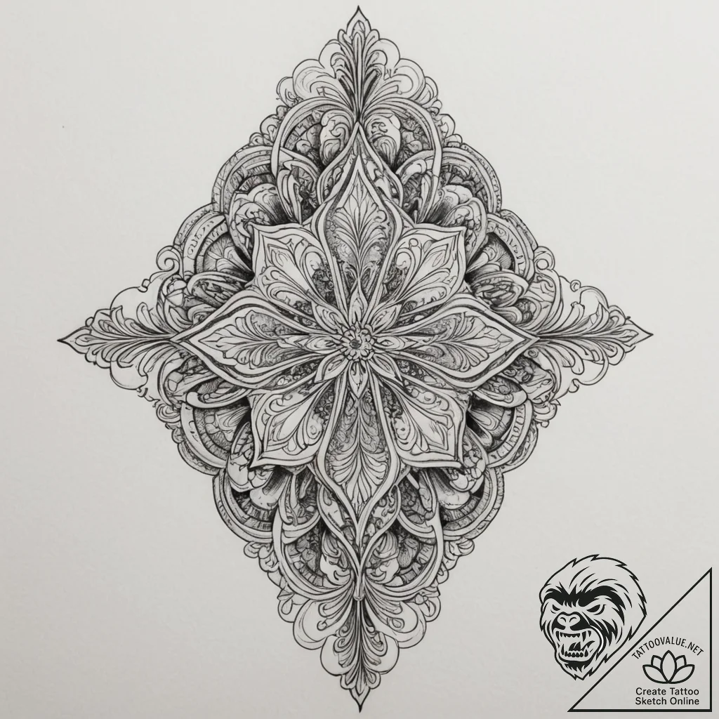 Interiors & still life, artistic tattoo sketc... - tattoo sketch (№1755060589_0, 13.08.2025 04:49) — tattoovalue.net