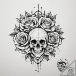 Tattoo sketch an abstract “wall” of interconn… – tattoo sketch (№1755061988_0, 13.08.2025 05:13) — tattoovalue.net