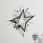 Tattoo sketch a shooting star leaving a trail… – tattoo sketch (№1755063583_0, 13.08.2025 05:39) — tattoovalue.net