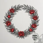 Tattoo design a stylized “gg wp” good game we… – tattoo sketch (№1755063981_0, 13.08.2025 05:46) — tattoovalue.net