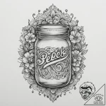 Tattoo sketch a classic “peanut butter” on on… – tattoo sketch (№1755065179_0, 13.08.2025 06:06) — tattoovalue.net