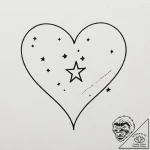 Tattoo sketch a shooting star leaving a trail… – tattoo sketch (№1755091917_0, 13.08.2025 13:31) — tattoovalue.net