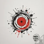 Target, ink illustration for tattoo, black an… – tattoo sketch (№1755092522_0, 13.08.2025 13:42) — tattoovalue.net