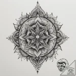 Tattoo design a small, unique motif that hold… – tattoo sketch (№1755094306_0, 13.08.2025 14:11) — tattoovalue.net