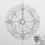 Tattoo design a celestial map with the chosen… – tattoo sketch (№1755095500_0, 13.08.2025 14:31) — tattoovalue.net