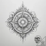 Tattoo design an abstract “respawn” animation… – tattoo sketch (№1755097696_0, 13.08.2025 15:08) — tattoovalue.net