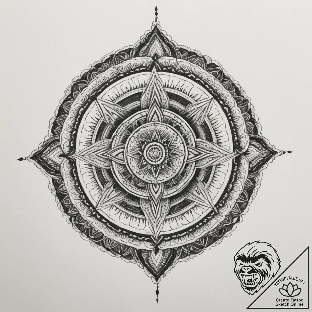 Tattoo sketch a subtle 'ghost' outline of a l... - tattoo sketch (№1755099711_0, 13.08.2025 15:41) — tattoovalue.net