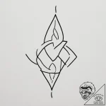 Lgbt symbol – tattoo sketch (№1755100331_0, 13.08.2025 15:52) — tattoovalue.net