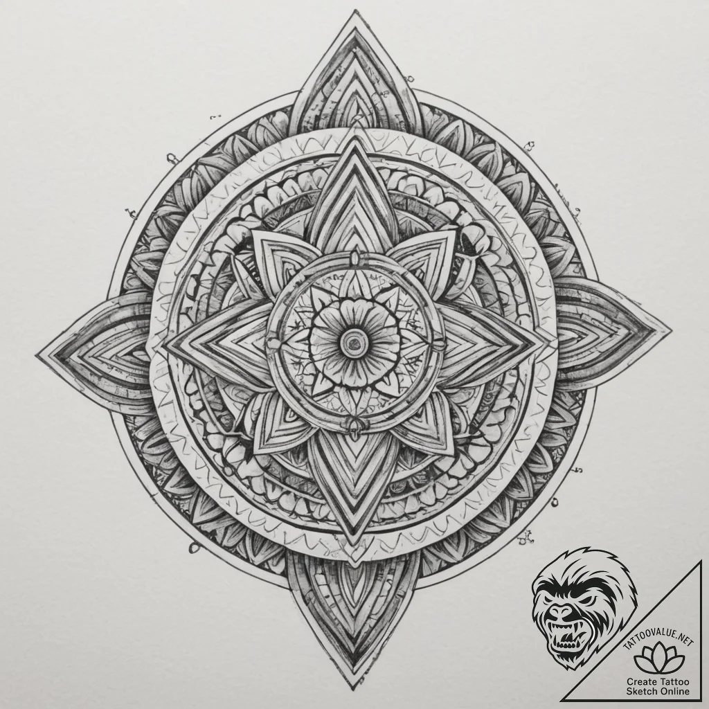 Rollercoaster, tattoo sketch design, geometri... - tattoo sketch (№1755102335_0, 13.08.2025 16:25) — tattoovalue.net