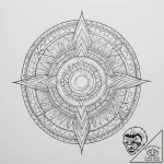 Tattoo sketch the glyph for aries (1st house)… – tattoo sketch (№1755114595_0, 13.08.2025 19:49) — tattoovalue.net