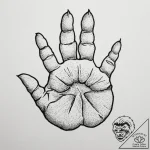 Cat’s paws, artistic tattoo sketch, dotwork t… – tattoo sketch (№1755116991_0, 13.08.2025 20:29) — tattoovalue.net