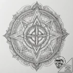 77. tattoo design: a “sila” rune with subtle… – tattoo sketch (№1755117390_0, 13.08.2025 20:36) — tattoovalue.net