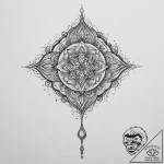 Tattoo sketch: a simple, elegant tattoo of a… – tattoo sketch (№1755119600_0, 13.08.2025 21:13) — tattoovalue.net