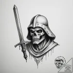 Executioner – tattoo sketch (№1755131005_0, 14.08.2025 00:23) — tattoovalue.net