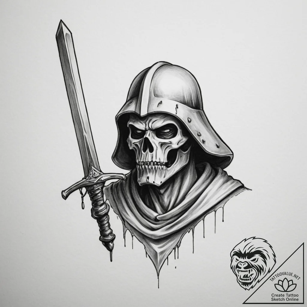 Executioner - tattoo sketch (№1755131005_0, 14.08.2025 00:23) — tattoovalue.net