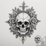 Tattoo design “i feel” text for cancer, with… – tattoo sketch (№1755133610_0, 14.08.2025 01:06) — tattoovalue.net