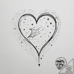 Tattoo sketch a shooting star leaving a trail… – tattoo sketch (№1755134009_0, 14.08.2025 01:13) — tattoovalue.net