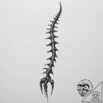 Tattoo sketch a simple, elegant silhouette of… – tattoo sketch (№1755138627_0, 14.08.2025 02:30) — tattoovalue.net