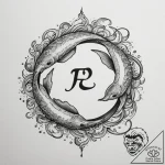 Tattoo sketch a dynamic word for the zodiac s… – tattoo sketch (№1755139031_0, 14.08.2025 02:37) — tattoovalue.net