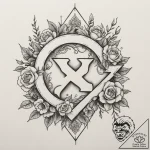 106. tattoo sketch: the rune “yest,” depicted… – tattoo sketch (№1755139231_0, 14.08.2025 02:40) — tattoovalue.net