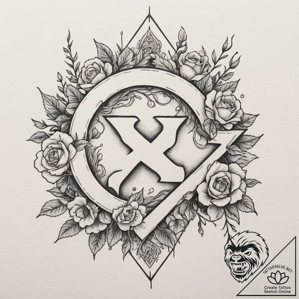 106. tattoo sketch: the rune "yest," depicted... - tattoo sketch (№1755139231_0, 14.08.2025 02:40) — tattoovalue.net