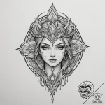 Tattoo sketch a powerful, silent guardian fig… – tattoo sketch (№1755149642_0, 14.08.2025 05:34) — tattoovalue.net