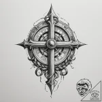 Tattoo sketch a subtle gradient from light to… – tattoo sketch (№1755150432_0, 14.08.2025 05:47) — tattoovalue.net