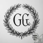 Tattoo design a stylized “gg wp” good game we… – tattoo sketch (№1755151418_0, 14.08.2025 06:03) — tattoovalue.net