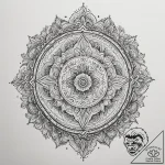 Seal, artistic tattoo sketch, on a clean whit… – tattoo sketch (№1755151613_0, 14.08.2025 06:06) — tattoovalue.net