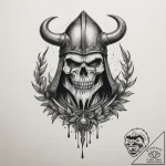 Executioner, tattoo sketch design, muted colo… – tattoo sketch (№1755152800_0, 14.08.2025 06:26) — tattoovalue.net