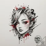 поп-культура (игры, аниме, фильмы), tattoo dr… – tattoo sketch (№1755152999_0, 14.08.2025 06:29) — tattoovalue.net