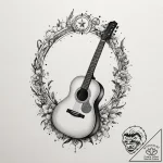 Tattoo design a zodiac symbol merged with a h… – tattoo sketch (№1755155768_0, 14.08.2025 07:16) — tattoovalue.net