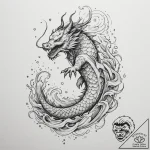Tattoo sketch aquarius constellation, stars f… – tattoo sketch (№1755156163_0, 14.08.2025 07:22) — tattoovalue.net